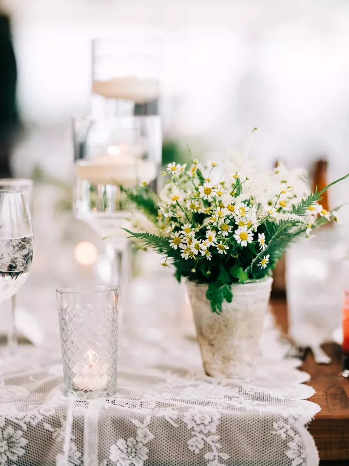 25 ایده رانر رومیزی زیبا برای پذیرایی مراسم عروسی